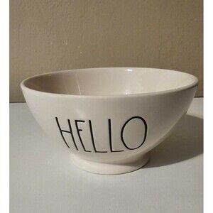 Rae Dunn “Hello” Cereal Bowl Ceramic Artisan Collection By Magenta